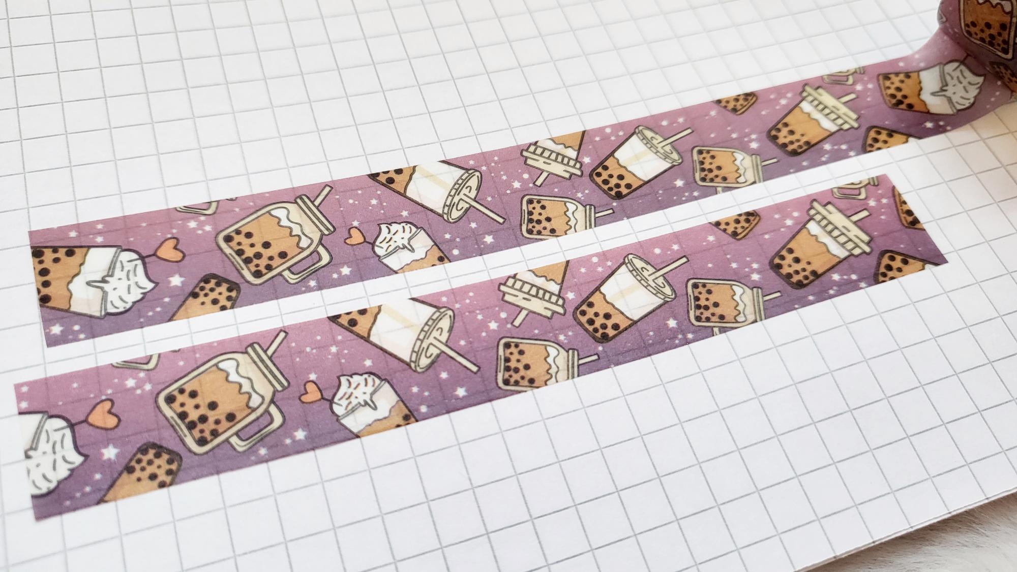 Washi Tape Bubble Tea